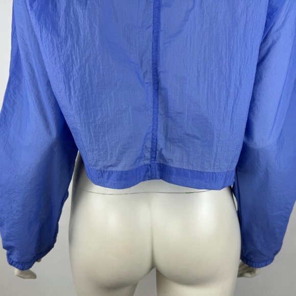 Balance Athletica Atomic Xenon Jacket Women S Cropped Purple Hooded Windbreaker - Picture 10 of 15